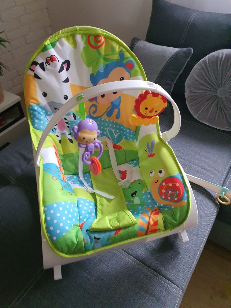 SPRZEDAM leżaczek Fisher price