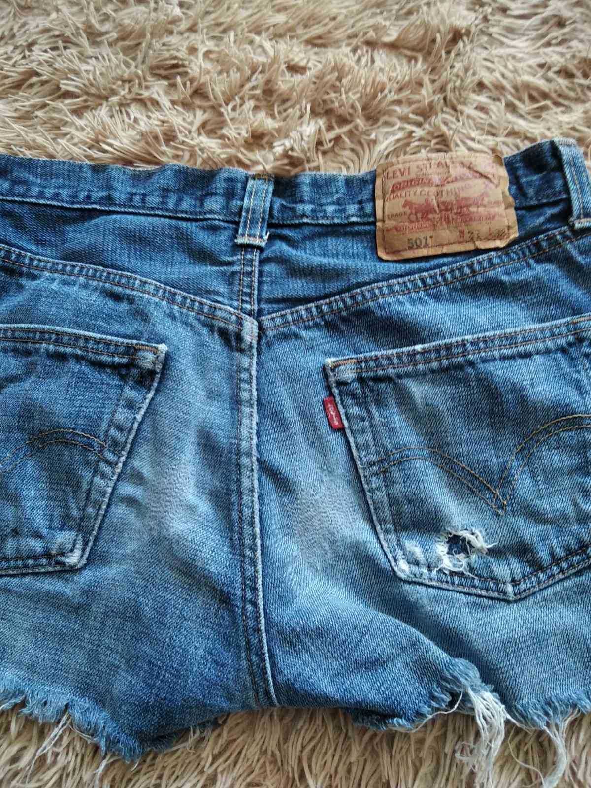 Шорты джинсовые  Levis original 501