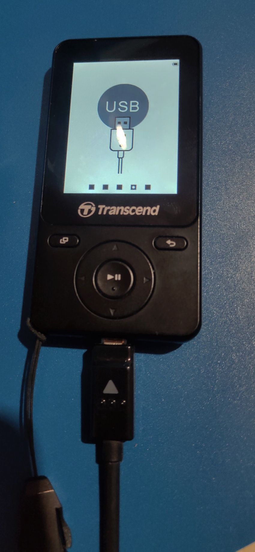 MP3 плеер transcend MP 710 на 8gb