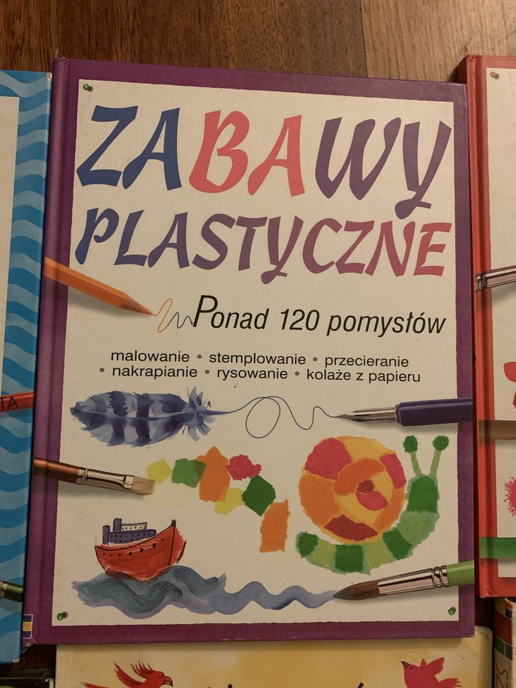 Zestaw 9 siążek plastycznych dla dzieci (m. in. Fiona Watt)
