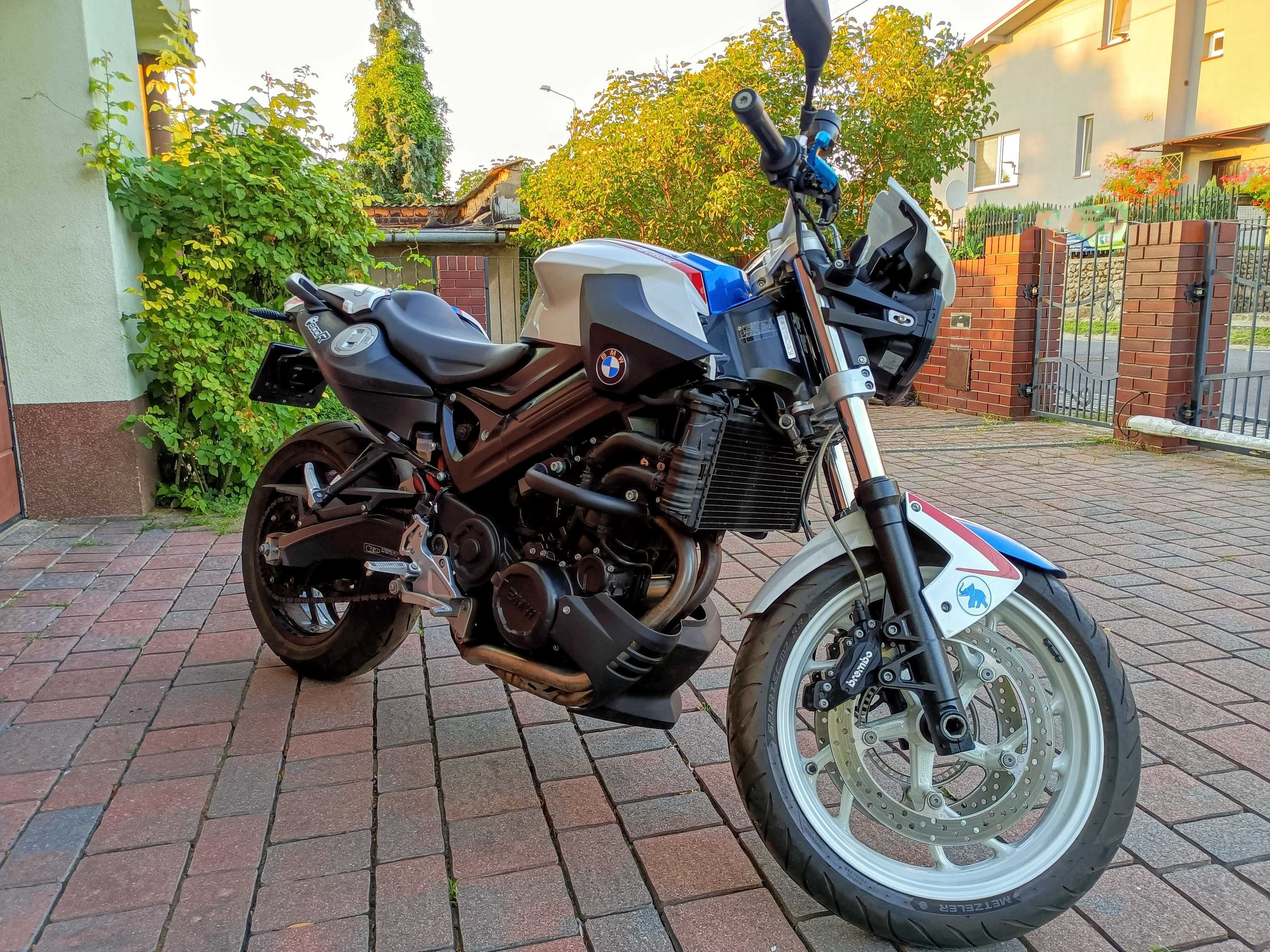 bmw f800 r chris pfeiffer unikat od motocyklisty racing faktura VAT fv