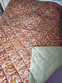 Одеяло Евро 2×220 натуральная шерсть очень теплое и лёгкое