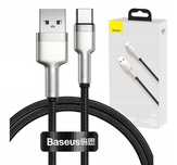 Kabel USB do USB-C Baseus Cafule, 66W, 1m (czarny)