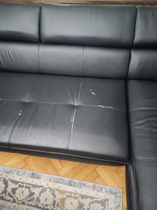 Oddam za darmo sofa czarna