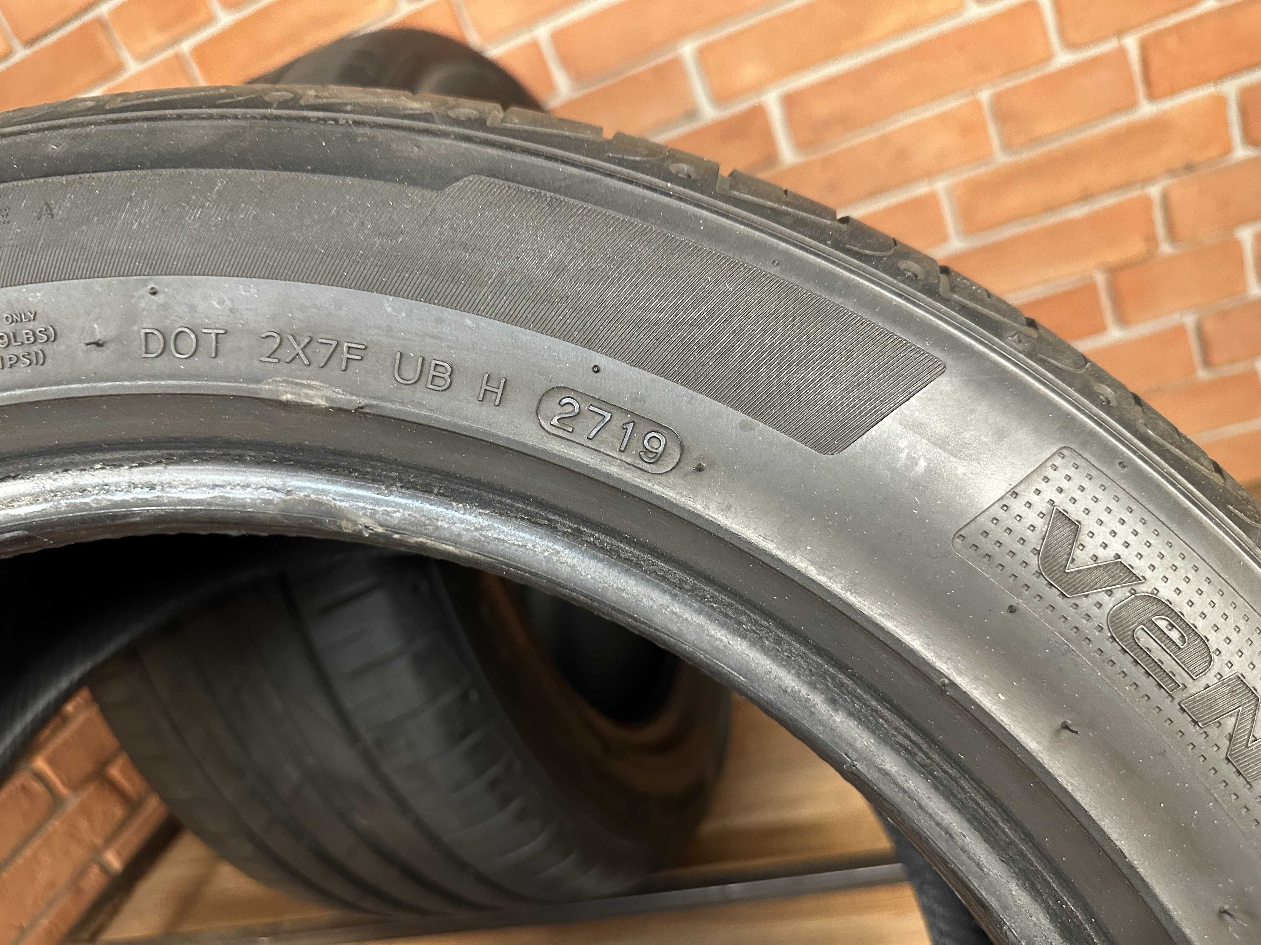 Opony Hankook Ventus s1 evo2 255/50R19 6,7mm 2019