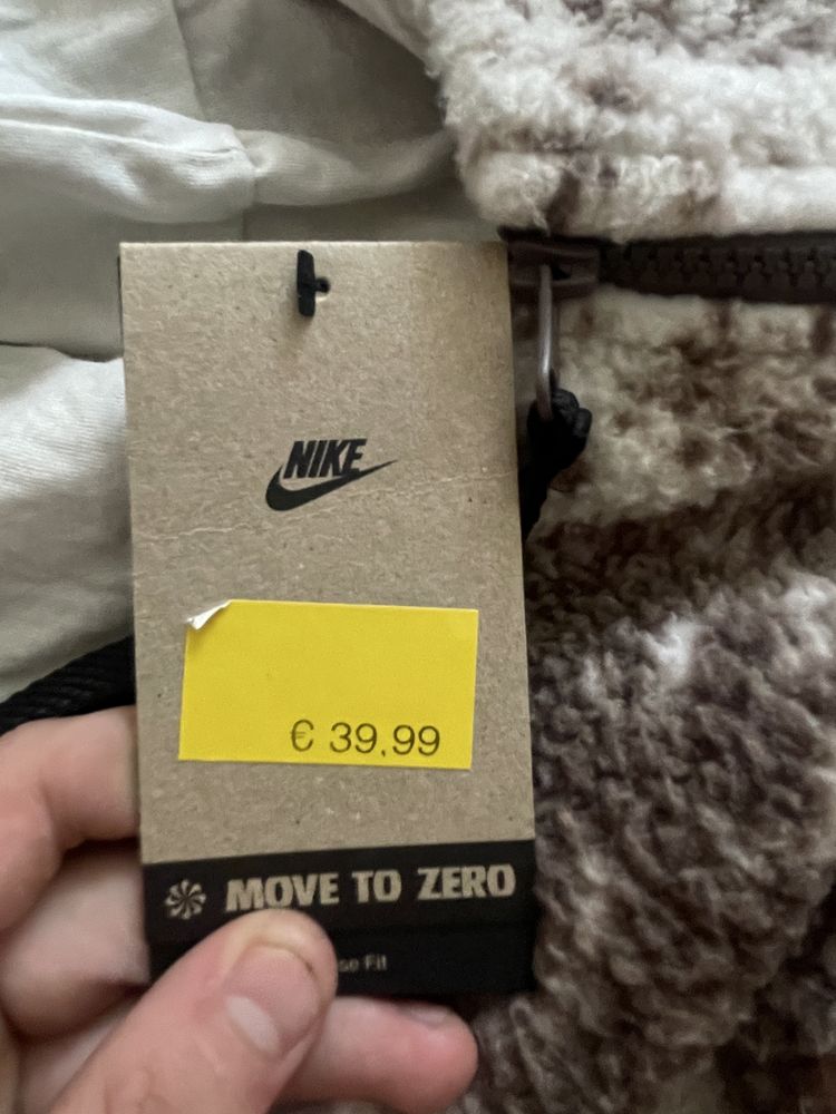 Тепла флісова кофта Nike Swoosh | розмір S