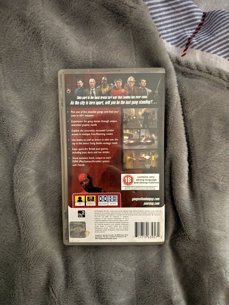 Gangs of london gra na psp