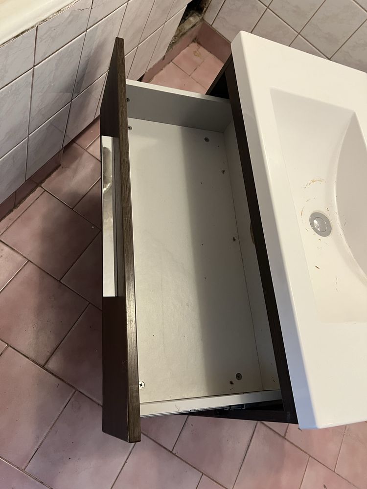 Szafka łazienkowa 80 z umywalką
