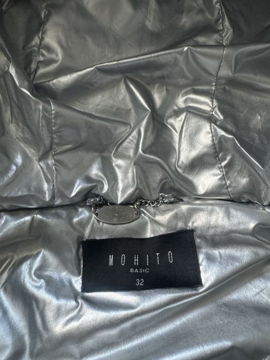 Kurtka Mohito srebrna