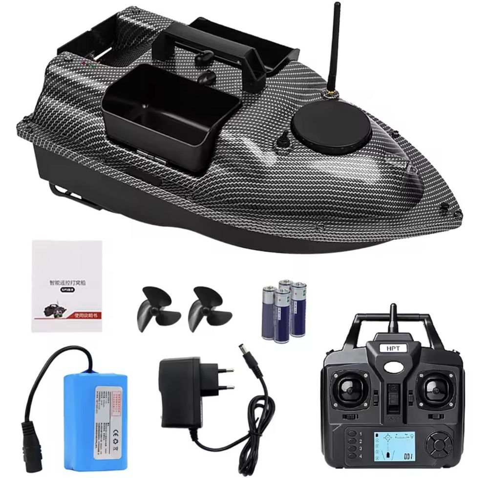Łódka zanętowa v018 GPS karbon