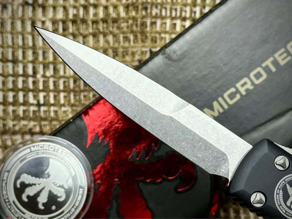 Нож Microtech Ultratech Bayonet Blade Show 2019 Silver Coin Limited