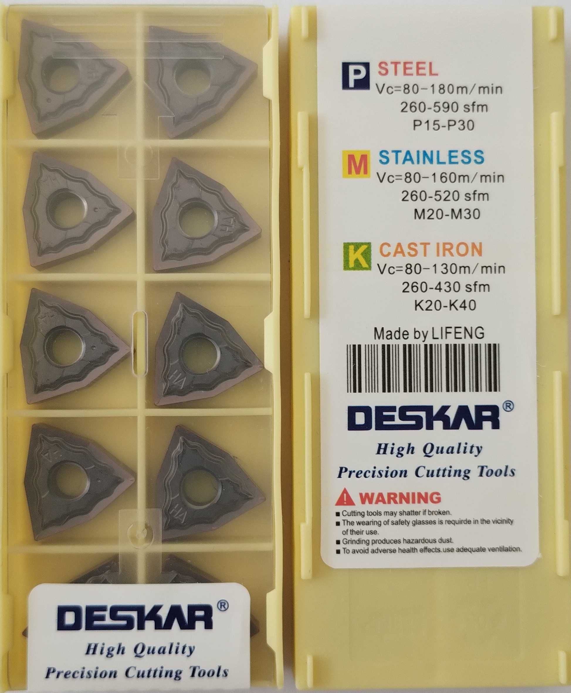 WNMG 080404 HA LF6018 Deskar Płytki tokarskie