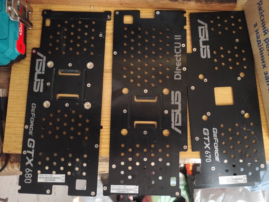 Лот Платы видеокарт охлаждения Gtx 770, 680, 670, 560, г9 270х (Лот