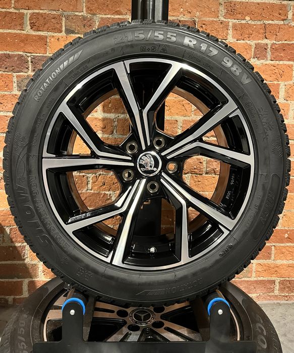 Koła Zimowe 17 Skoda Superb Karoq 5x112 Nowe 215/55R17 Zima 2025
