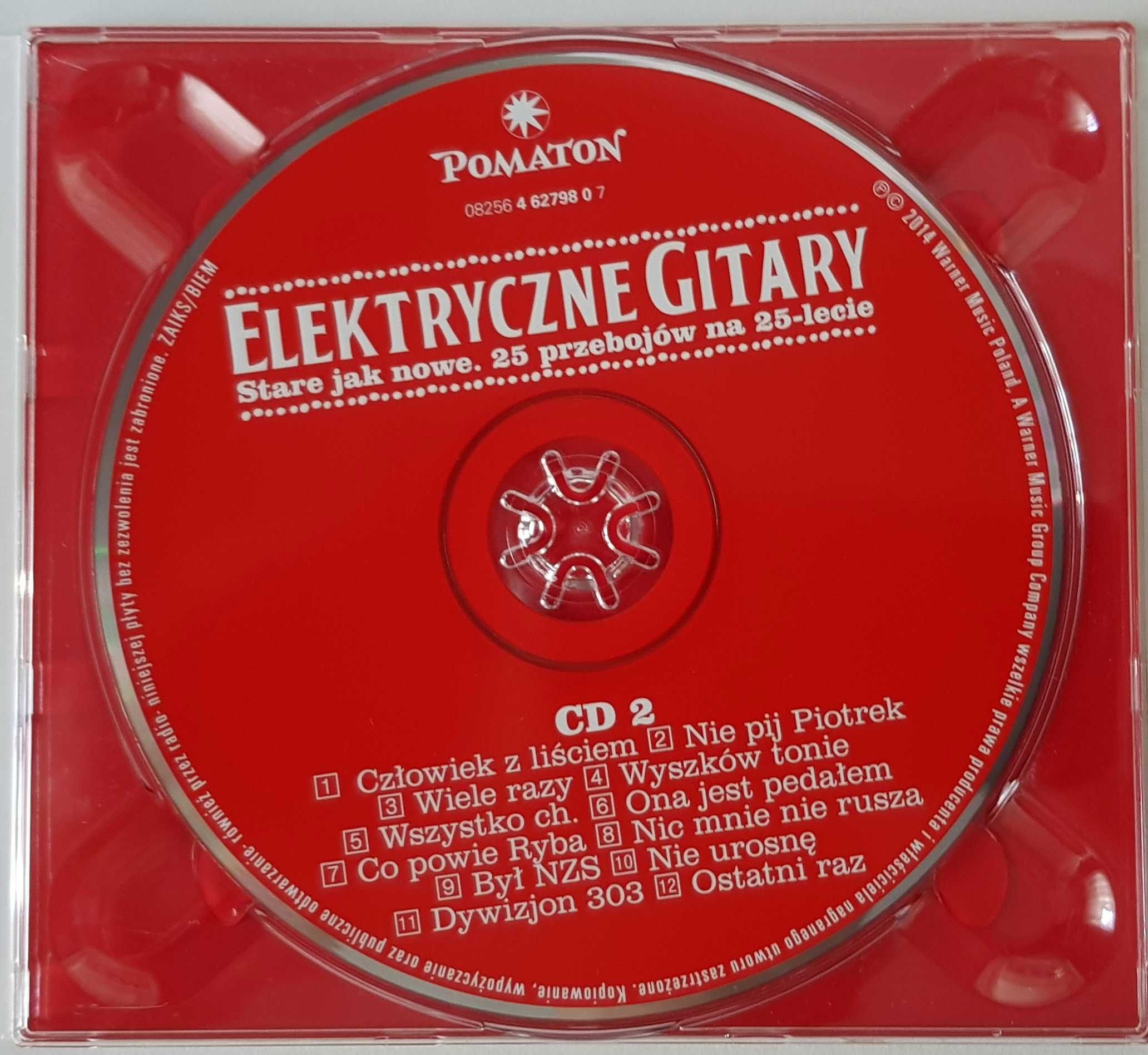 Elektryczne Gitary  Stare Jak Nowe 25 przebojów na 25 Lecie CD Rock