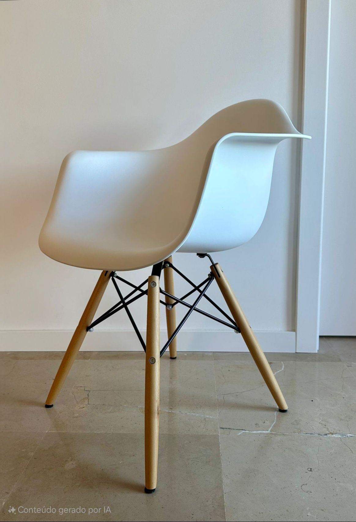 2 Cadeiras Bridge estilo Eames Vitra