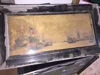 Pintura Litogravura antiga