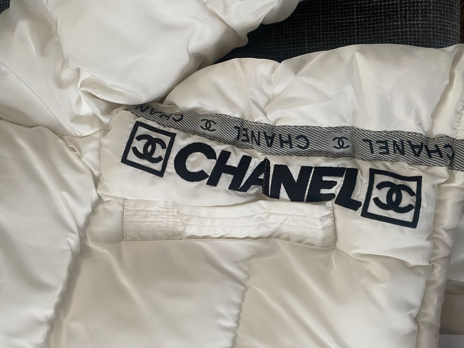 Куртка chanel шанель люкс пуховик