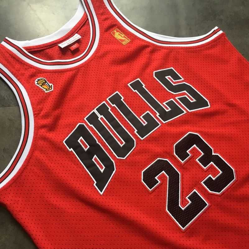 Nowe Koszulka NBA Mitchell Ness Jordan 96-97 Bulls nr 23 R.S-2XL