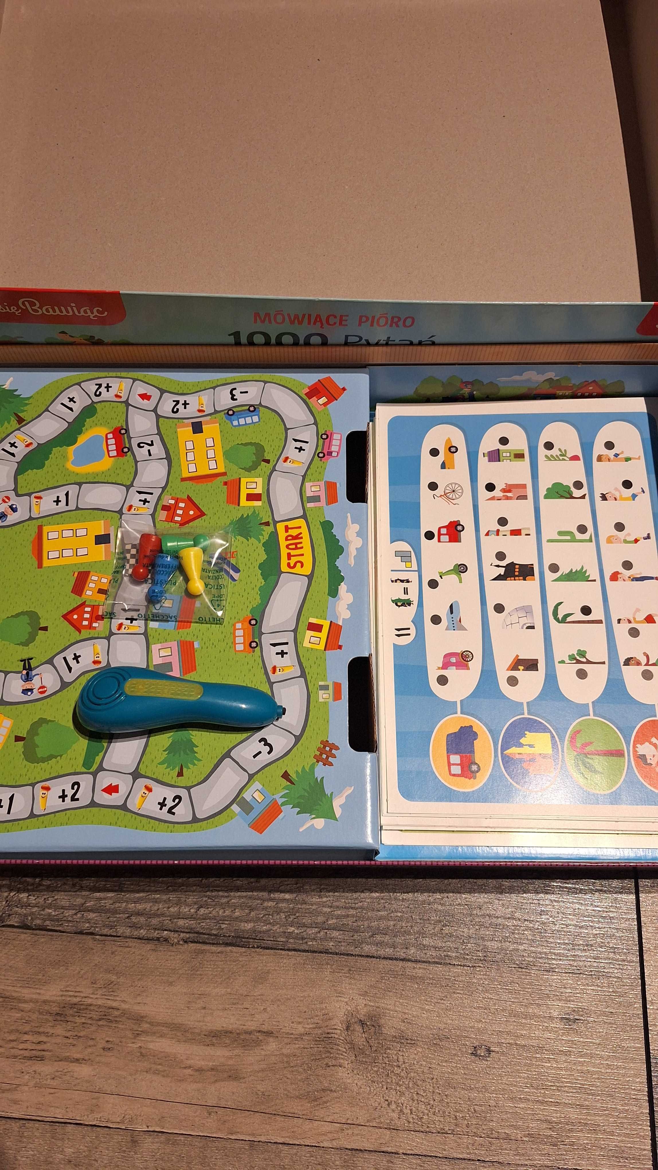 Gry i puzzle w bardzo dobrym stanie