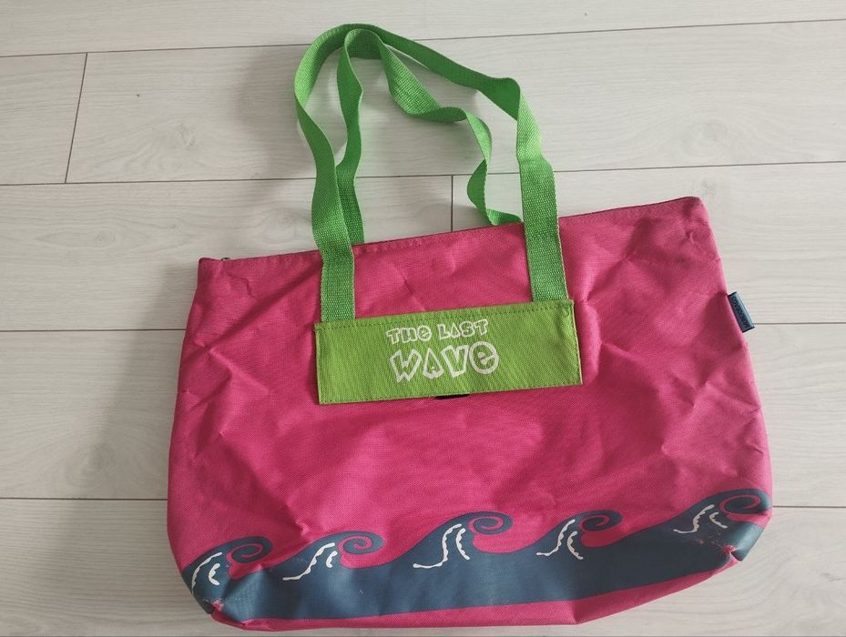 Сумка рожева на пляж