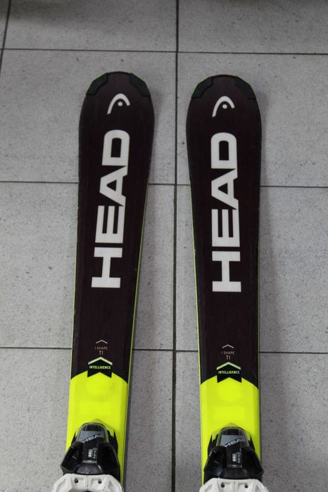 Narty HEAD iSHAPE 163 cm + wiązania HEAD