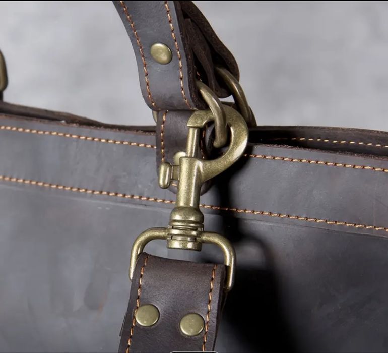 Кожаная сумка тоут