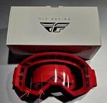 Goggle FLY Racing rowerowe czerwone Pin Lock do wymiany