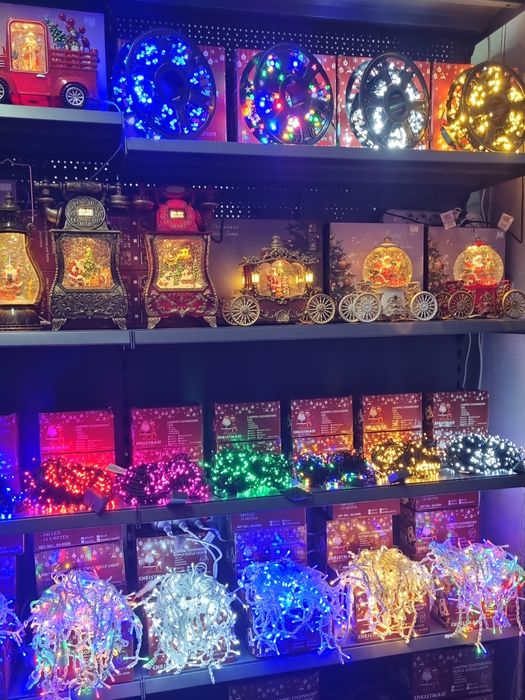 Lampki choinkowe LED