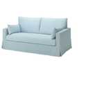 IKEA Sofa rozkładana 2 os. HYLTARP WYMIENIALNE POKRYCIE  jak nowa
