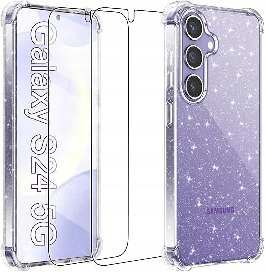 etui yohii do samsunga galaxy s24 5g z cekinami ultracienkie