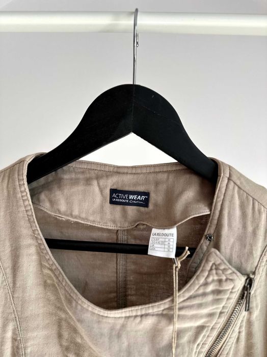 Kurtka płócienna ramoneska damska 44 bez podszewki ŻA0051A LA REDOUTE