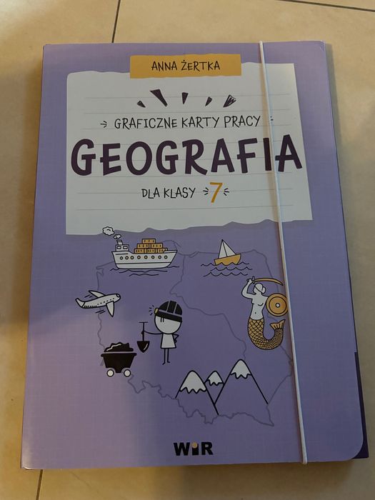 Sprzedam graficzne karty pracy geografia klasa 7