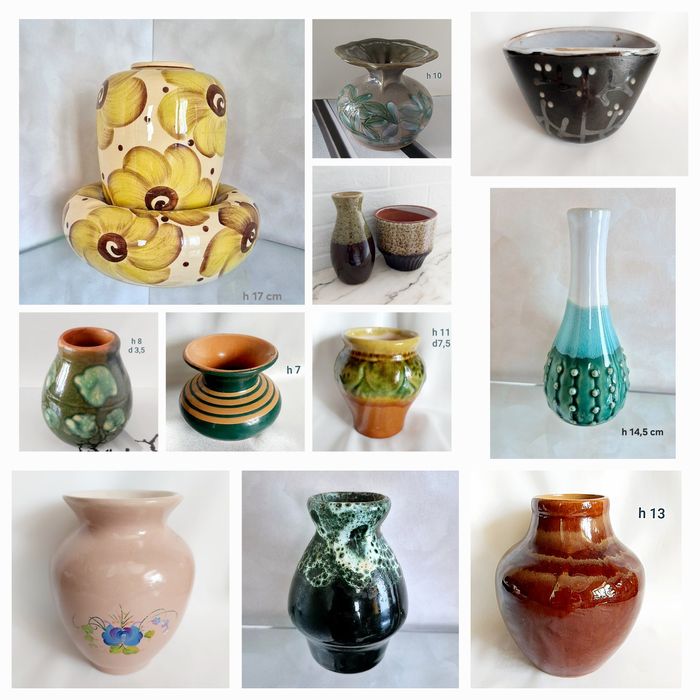 Ваза Васильківська майоліка маньківська майолика