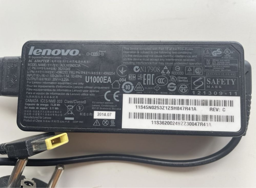 Carregador Lenovo G50