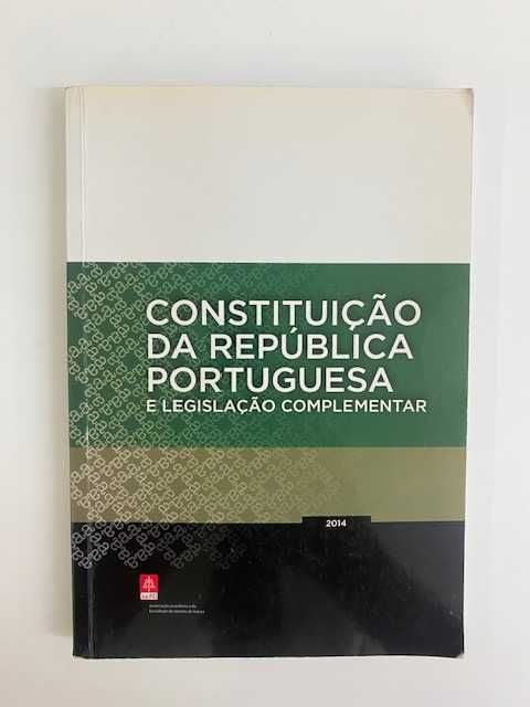 Livro Constituição da República Portuguesa 2014 (para colecionador)