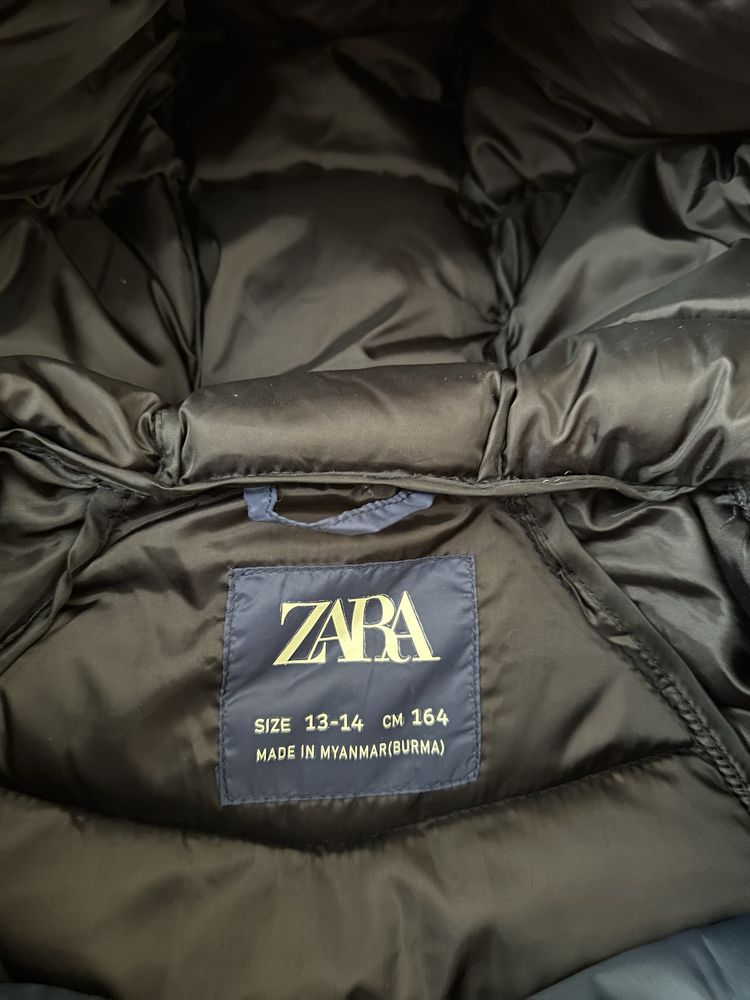 Пухова куртка Zara для хлопчика