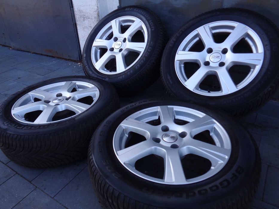 Alufelgi 16 cali 4x108, Citroen, Peugeot, Opel + opony zimowe