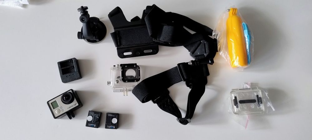 GoPro Hero 3 Black wraz z akcesoriami