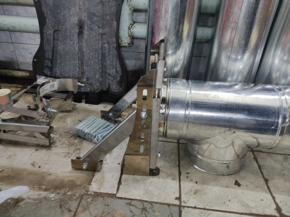 Димохід нержавійка оцинковка зварна утеплена дымоход нержавейка