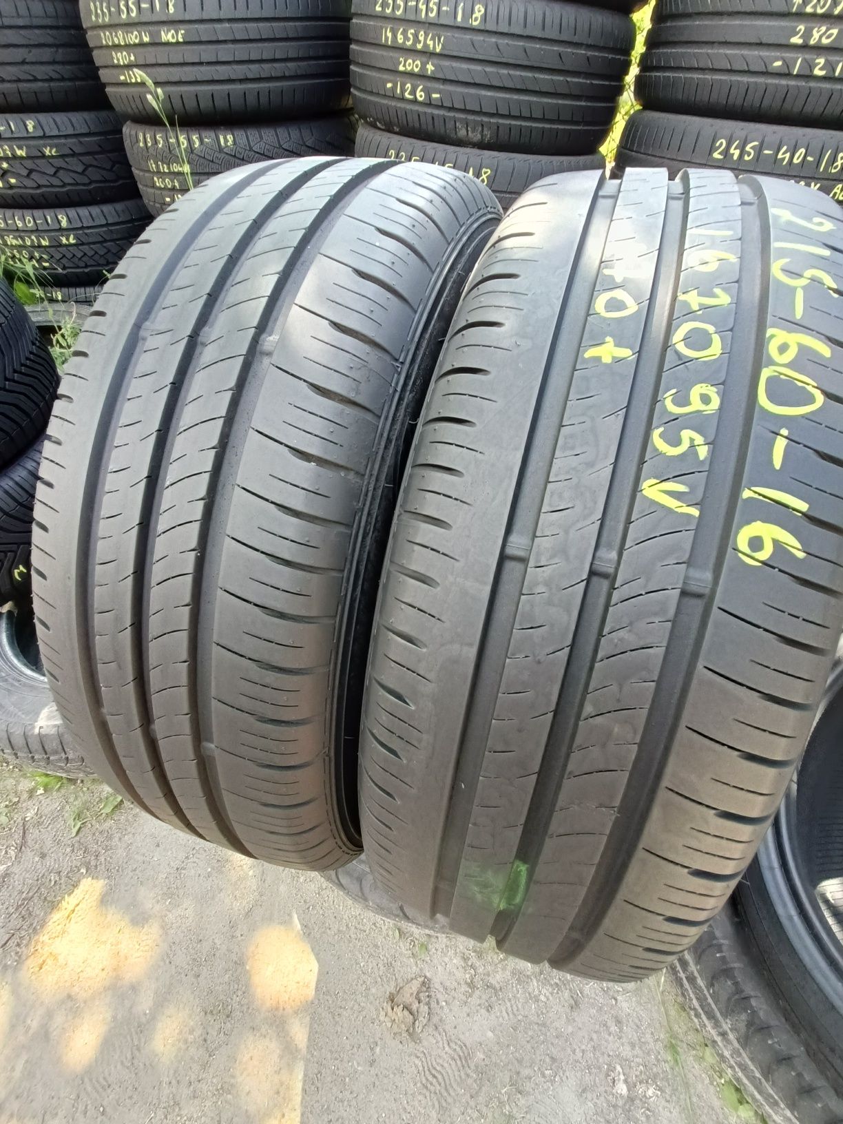 215/60R16 DUNLOP Enasave EC300+ z 2015r 7mm Faktura