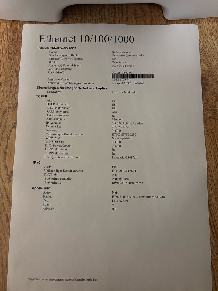 Lexmark MS417dn – Wysokiej jakości drukarka laserowa z akcesoriam i to
