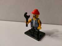 Minifigurka Ludzik Lego Mechanik Motocyklowy Rockers (seria 10) 71001