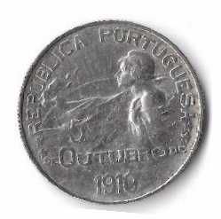 Implantação da República - 1910 - 1$00 - Moeda B