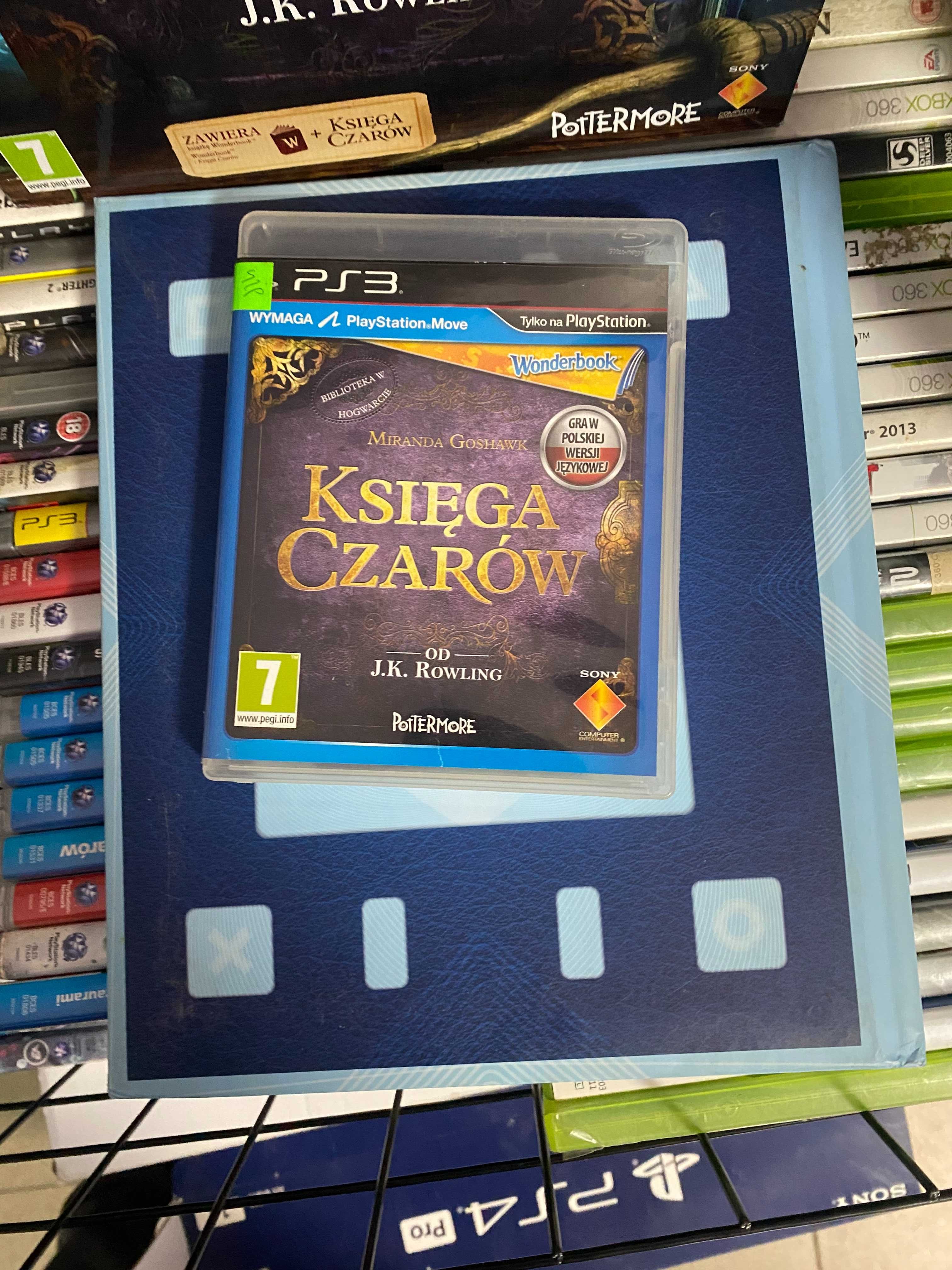 Gra Księga Czarów,Księgą Czarów z pudełkiem|PS3