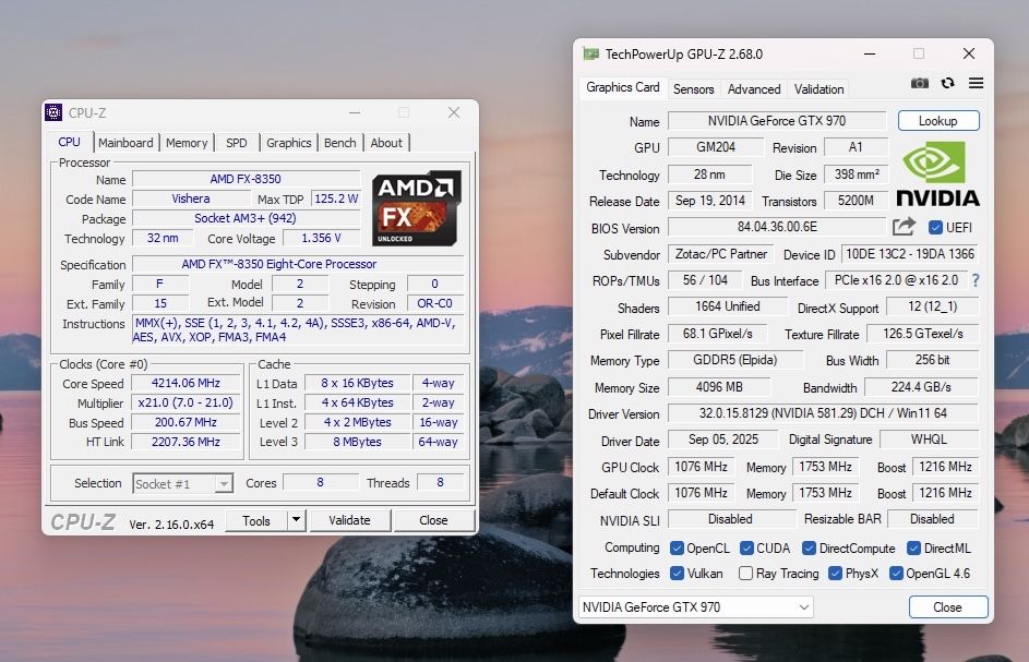 ПК для роботи та ігор (GTX 970, FX 8350, 16 GB DDR3)