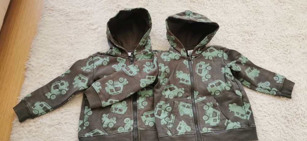 Bluzy dresowe dla bliźniaków