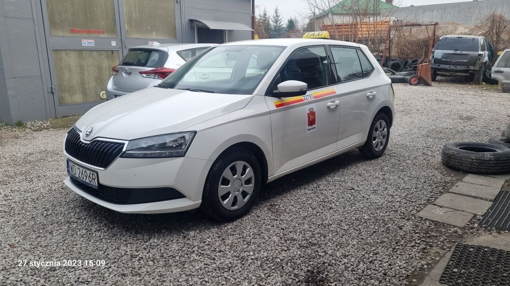 Wynajem TAXI Skoda Fabia LPG 450zł - Partner TAXI Робота