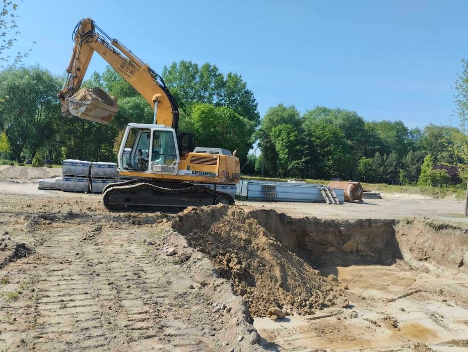 Wyburzenia, rozbiórki, roboty ziemne, KOŁO, KONIN, KRAMSK, SOMPOLNO.