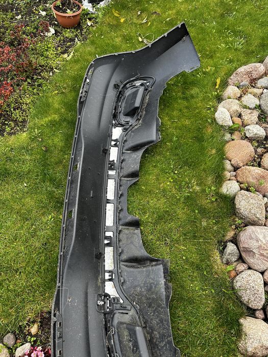 Mercedes GLE Coupe w167 amg dyfuzor zderzak chrom dokladka tyl tylna